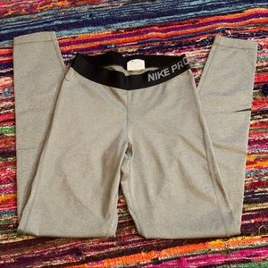 Nike pro dri-fit leggings spandex pants tights sm